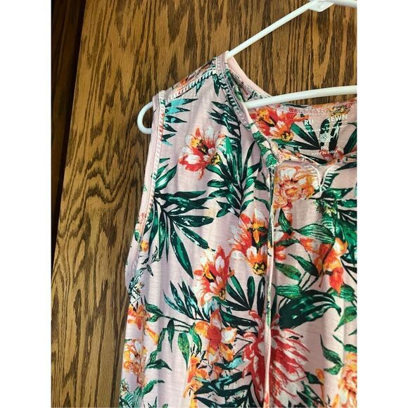 Ruff Hewn Floral Tank Top Woman’s Size PXL Multicolored - Picture 6 of 9